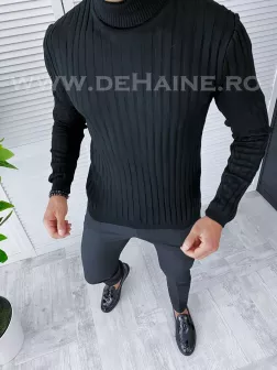 Helanca barbati slim fit neagra B2736 N1-5.6*